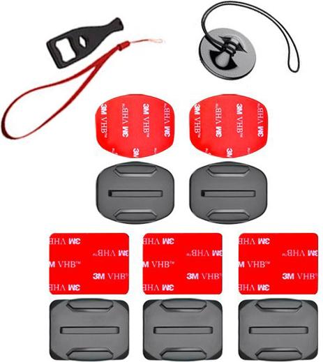Actual product image Hurtel Set of 50-in-1 accessories for GoPro SJCAM sports cameras