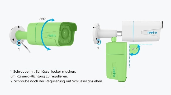 Actual product image Reolink P430-4K 8MP (3840 x 2160 pixels)