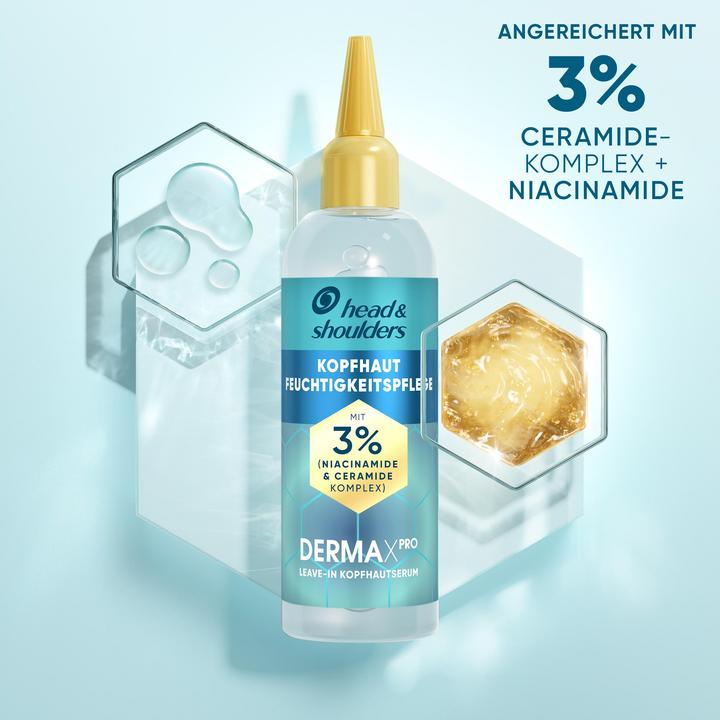 Productafbeelding Head & Shoulders Derma x Pro Leave-In Serum Hoofdhuid Hydraterend Haarserum (145 ml)