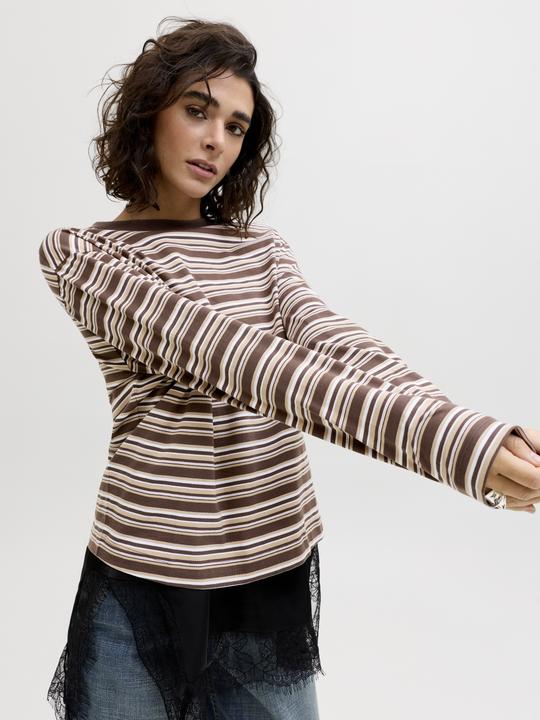 Image du produit JJXX Jxsophia Boxy Ls Stripe Tee Jrs Ln (S)