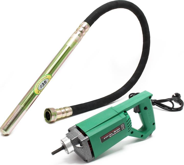 Produktbild Wiltec Elektro Betonrüttler 800W Rüttelflasche 1,5m Betonverdichter Innenrüttler