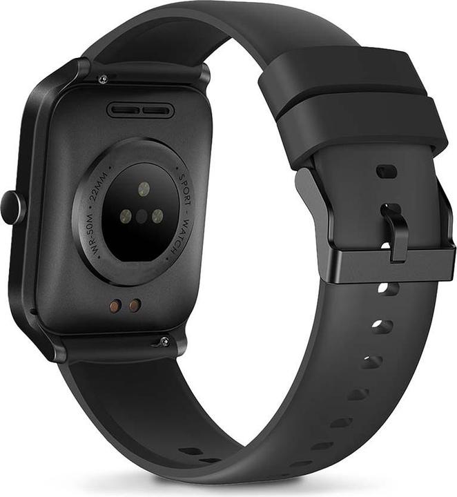 Actual product image Nedis SmartLife watch | LCD | IP68 | Maximum operating time: 14400 min | Android™ / IOS | Black (41 mm)