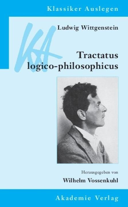 Produktbild Tractatus logico-philosophicus (Deutsch, Wilhelm Vossenkuhl, 2001)