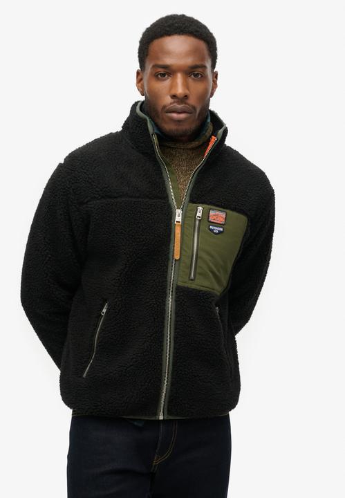 Immagine prodotto Superdry Vintage Retro Fleecejacke mit durchgehendem Reissverschluss (M)