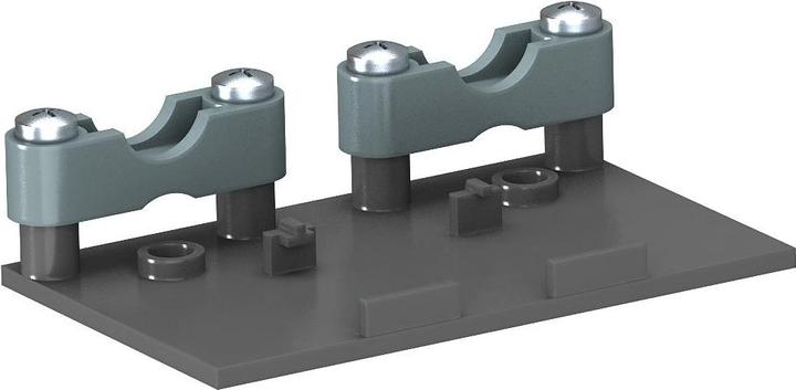 Produktbild OBO Bettermann Flexkanalhalter mit 2facher 6154961