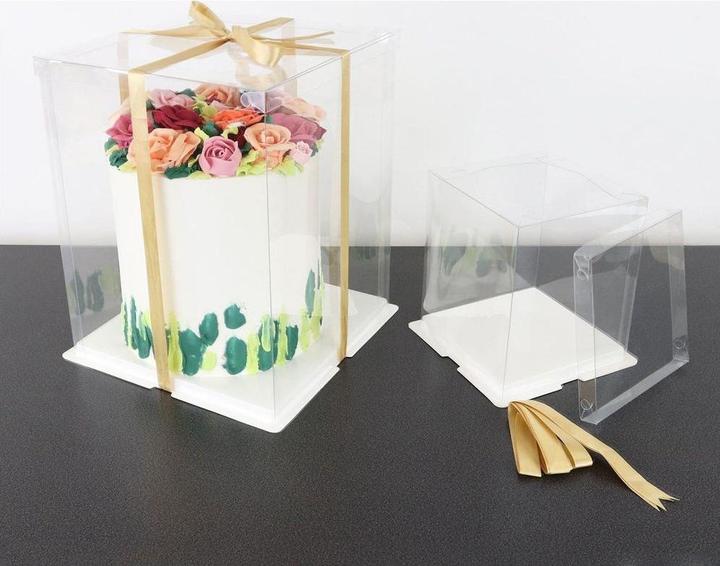 Image du produit PME Coffret à gâteaux transparent