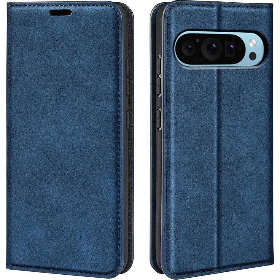 Cover-Discount Google Pixel 9 / 9 Pro - Custodia Stand Flip Cover (Google Pixel 9, Google Pixel 9 Pro), Cover smartphone, Blu