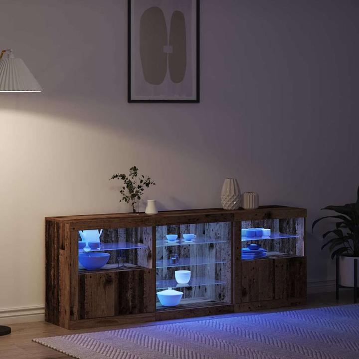 Actual product image vidaXL Modernes Sideboard (181.50 x 37 x 67 cm)