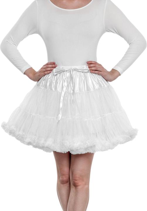 Actual product image Metamorph Rüschen Tutu weiss - Karneval Faschingskostüm Rock (One size)