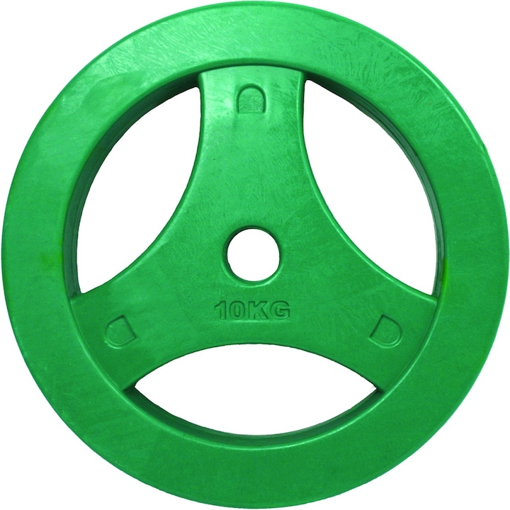 Actual product image Tunturi Aerobic Disc Gewichtsscheiben 5 kg Einzeln (1 x 10 kg)