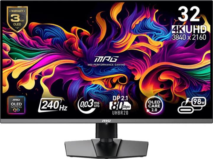 MSI MPG 322URXDE (3840 x 2160 Pixel, 31.50")