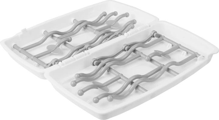 Babyono Scaffale per l'asciugatura delle bottiglie