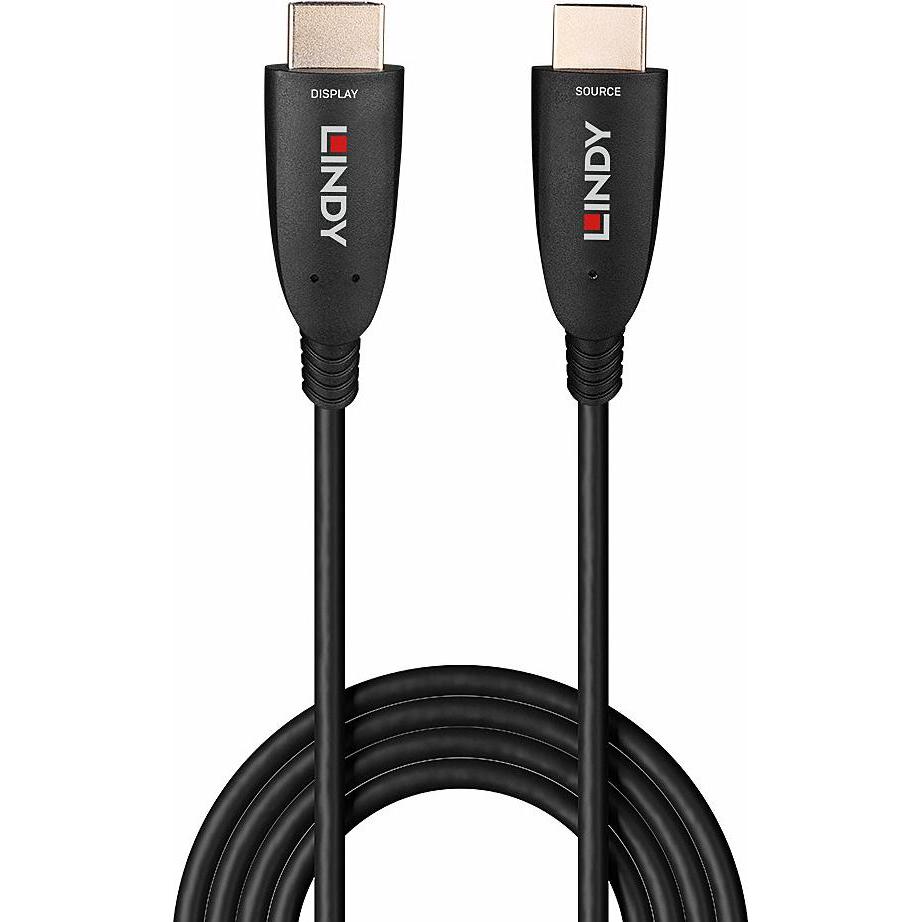 Thumbnail - Lindy 70m Fibre-Optic-Hybrid HDMI 8K60 Kabel (70 m, HDMI), Video Kabel