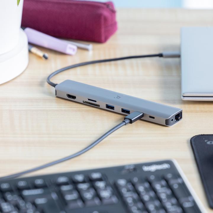 Image du produit Digitec Hub USB-C 8 ports (USB-C, 8 ports)