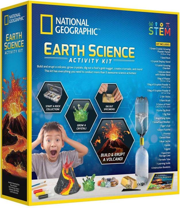 National Geographic Kit di gioco Mega Earth Science