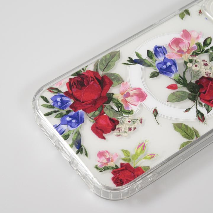 Actual product image PhoneLook Coque Gel silicone MagSafe Spring Vibes Flowers No. 2 (Apple iPhone 15 Pro Max)