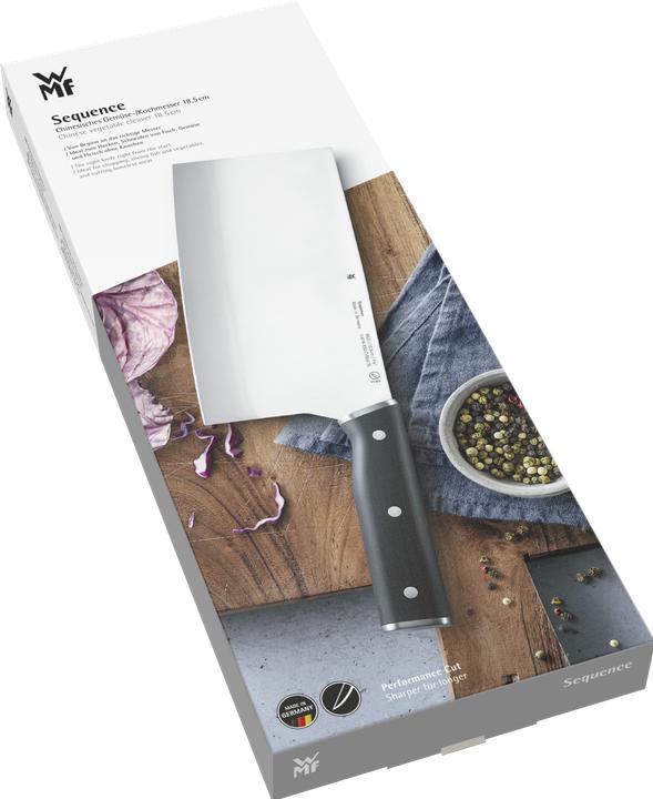 Produktbild WMF Sequence Chinesisches Kochmesser, 18,5 cm (18.50 cm)