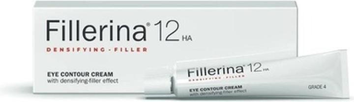 Fillerina 12ha Densifying-Filler Eye Contour Cream Grade 4 15ml (Augenpflege Crème, 15 ml, Tag)