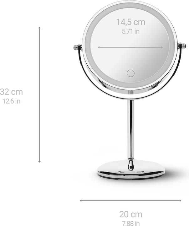 Image du produit Medisana CM 840 Miroir cosmétique | Miroir de rasage | Miroir de maquillage | Miroir de beauté