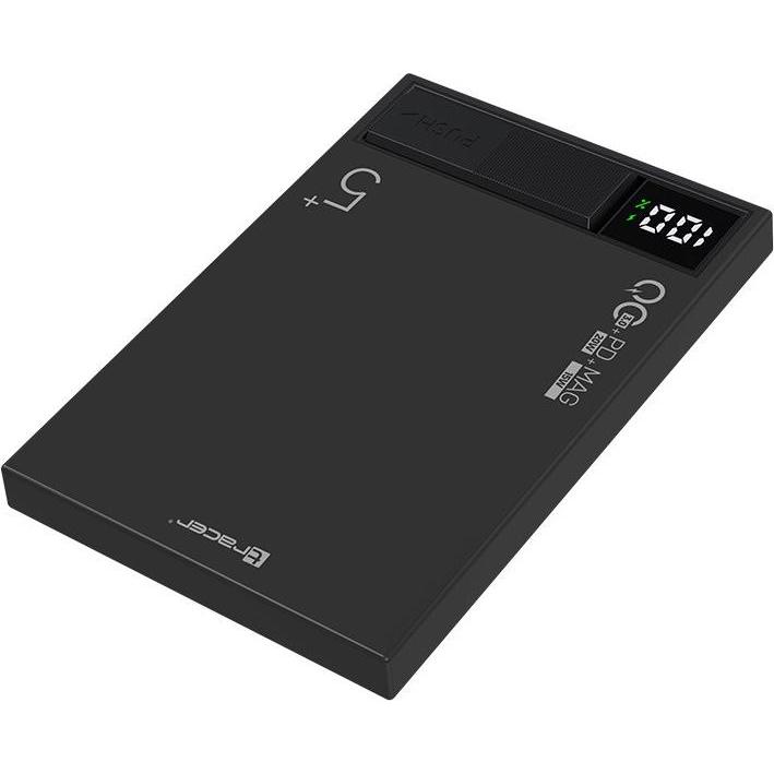 Tracer POWERBANK AIRMAG1 5000MAH PD20W+15W MAG (5000 mAh, 20 W), Powerbank, Nero