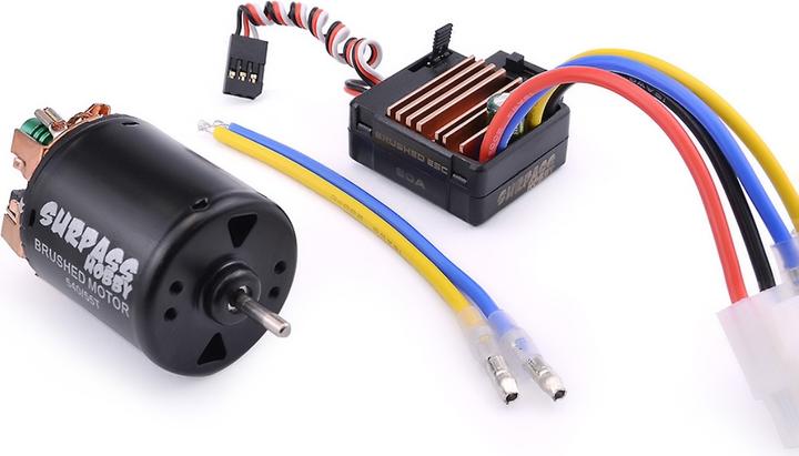 Produktbild Surpass Hobby 540 brushed motor 3-slot 13T 34000 RPM