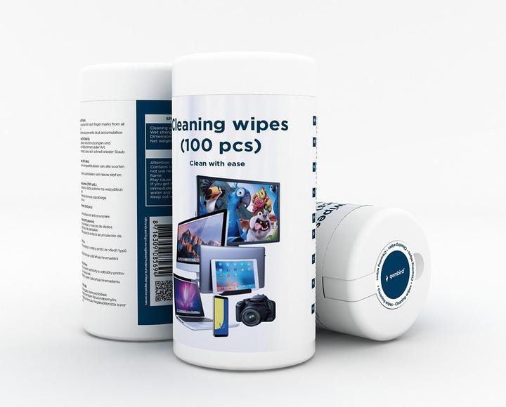 Actual product image Gembird Cleaning cloths (wipes) (100 x)