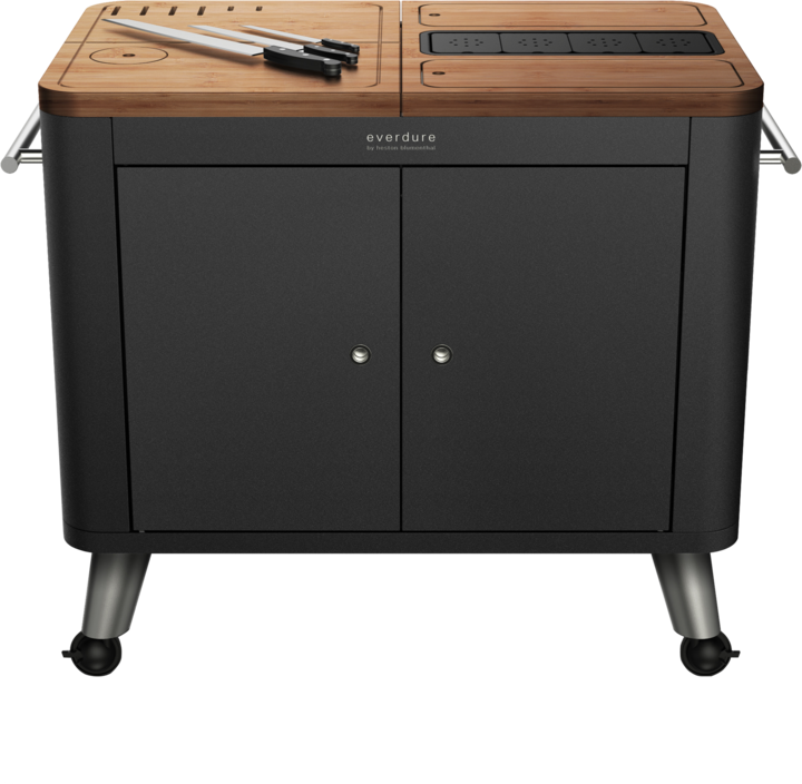Everdure Cuisine mobile d'extérieur anthracite