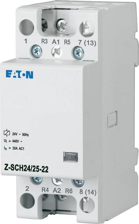 Actual product image Eaton Z-SCH24/25-22 Installation contactor 24VAC 2S+2Ö 25A 248850