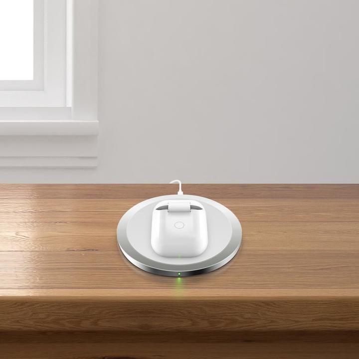 Produktbild Hyper Hyperjuice Qi-Wireless Adapter AirPods Weiss (Ladecase Hülle)