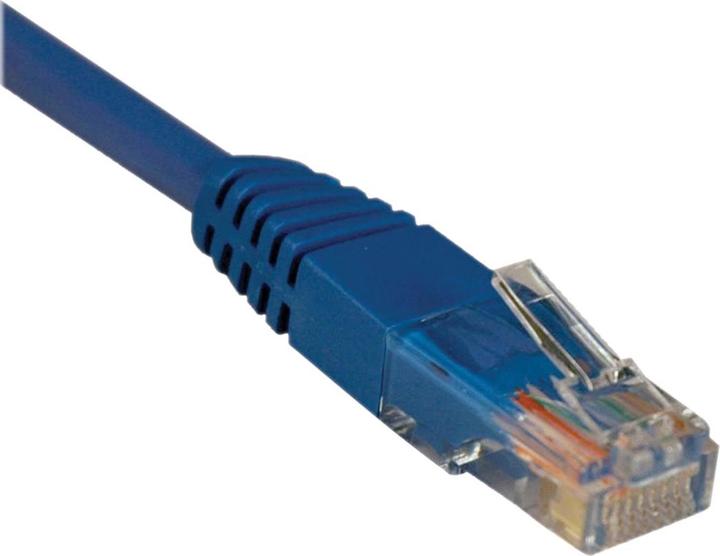 Produktbild Eaton Cat5e 350mHz Molded UTP Ethernet Cable RJ45m/M - Blue 2 ft. 0,61m (U/UTP, CAT5e, 0.61 m)