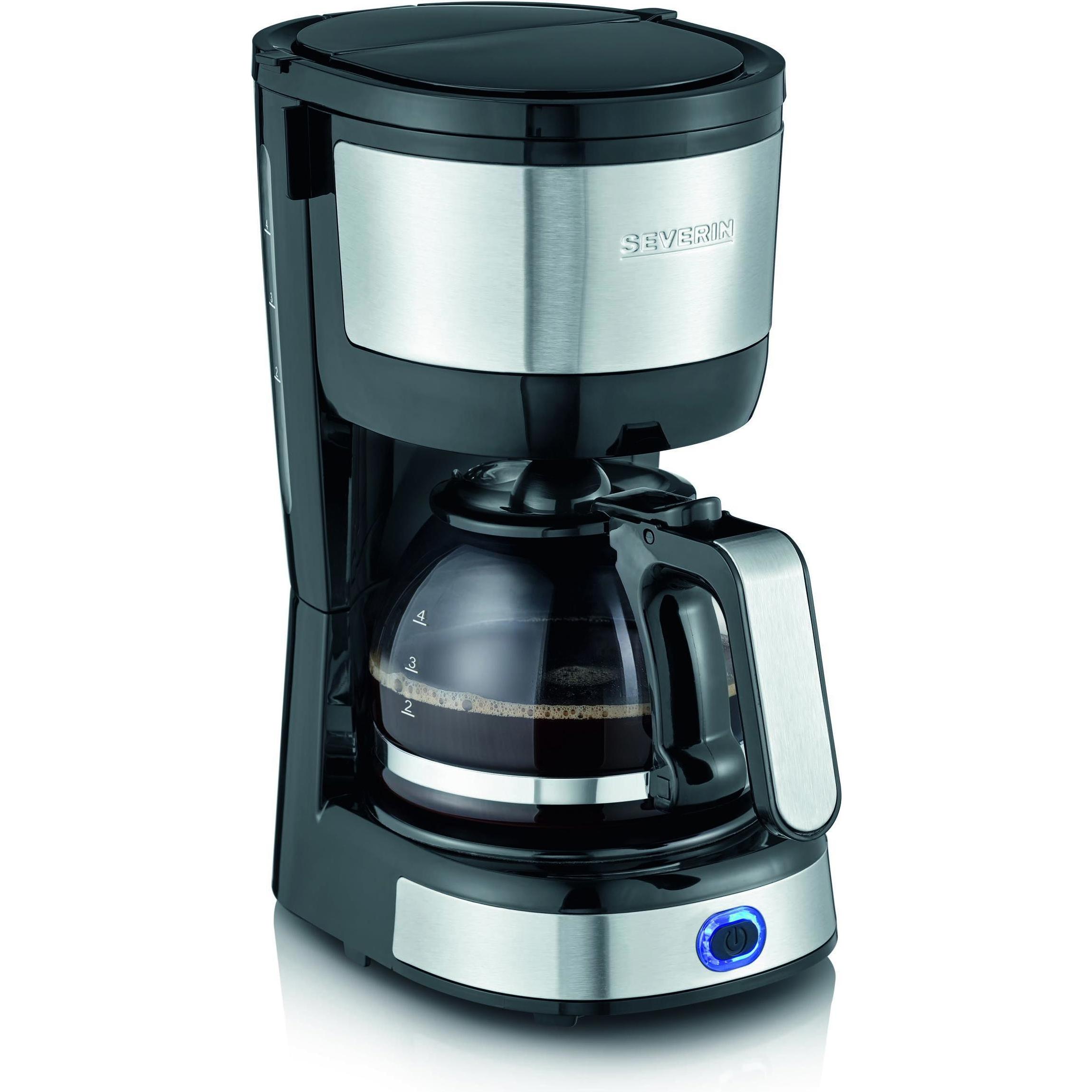 Severin KA 4808, Filterkaffeemaschine, Schwarz