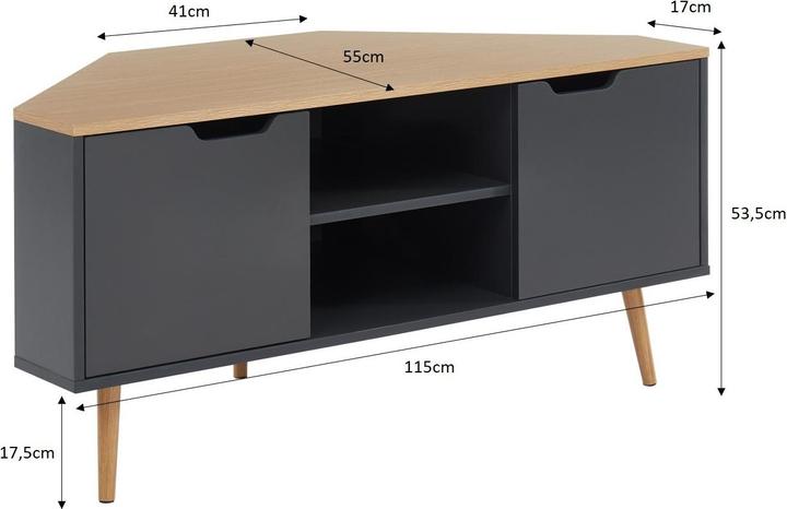 Actual product image Baita Lyna (115 x 55 x 53.5 cm)