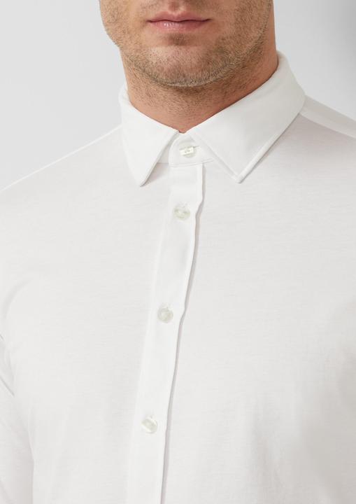 Immagine prodotto s.Oliver Hemd Tailored Fit: Jersey-Hemd aus Baumwollstretch (38)