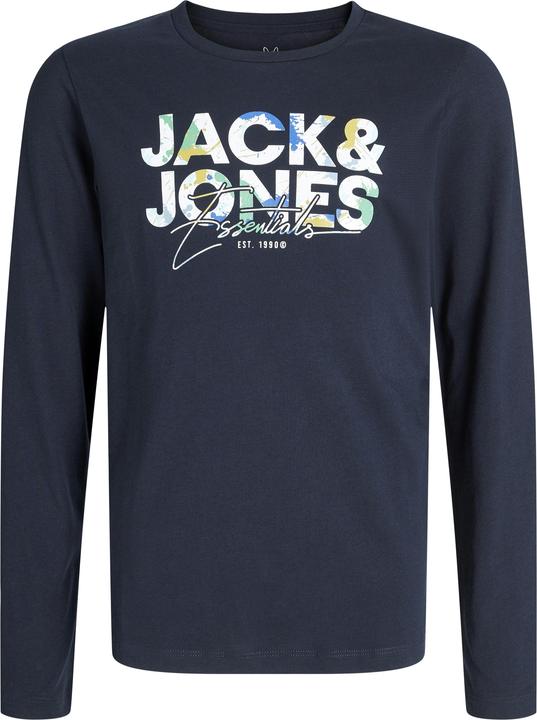 Actual product image Jack & Jones 2er-pack Logo Langarm-T-Shirt Langarm-T-Shirt (176)