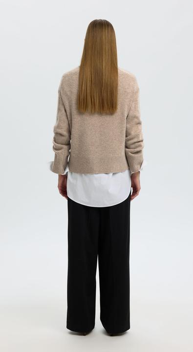 Produktbild Selected Woll-Kaschmir-Mix Pullover (M)