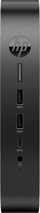 Actual product image HP Elite t655 Thin Client, AMD Embedded Ryzen R2314 SSD PCIe, Win10 IoT (AMD Ryzen Embedded R2314, 8 GB, 64 GB, AMD Radeon Graphics)