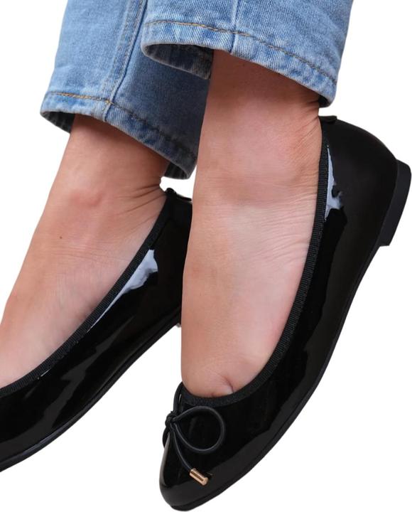 Immagine prodotto Where's That From Bexley Ballerine Finta Pelle Verniciata Piatta Donna (37)