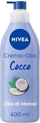 Produktbild NIVEA Kokosnussölcreme & Monoi-Öl Feuchtigkeitscreme 400ml 48h parfümiert (Körpercreme, 400 ml)