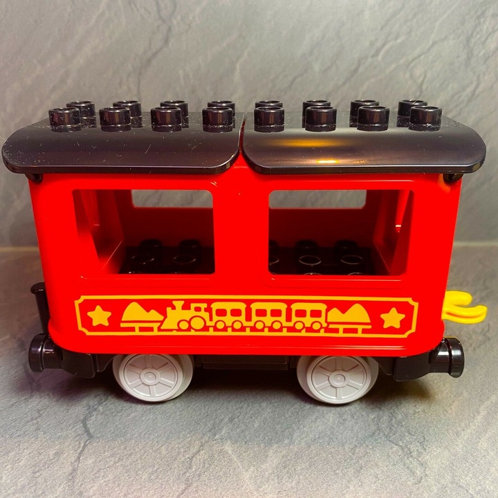 Productafbeelding LEGO DUPLO Spoorwagon Personenwagon van 10874 - NIEUW! Hoeveelheid 1x (10874)