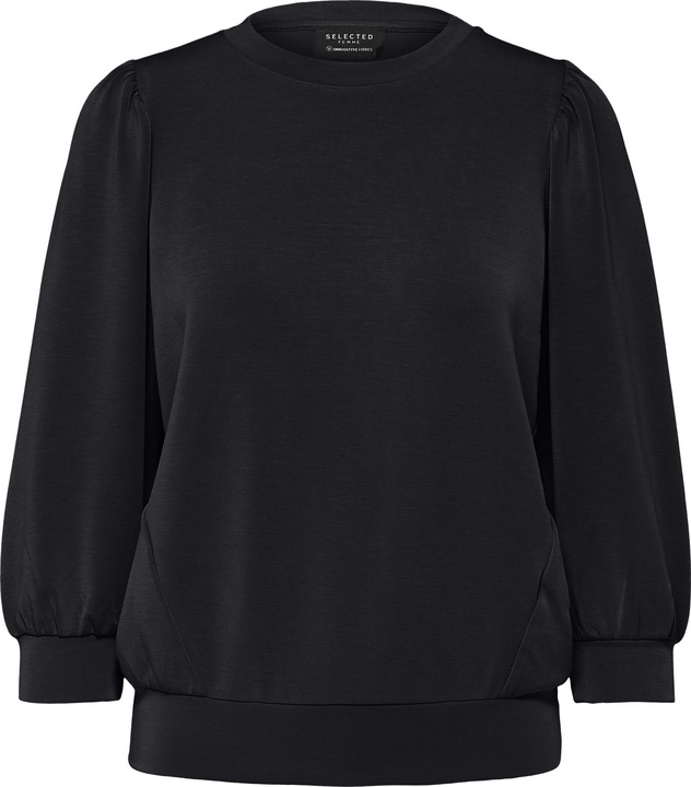 Actual product image Selected Femme Puff shoulder sweatshirt (M)
