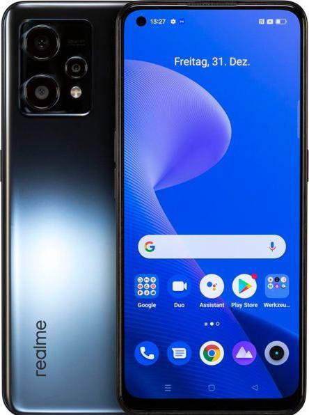 Produktbild realme 9 8/128 GB Dual-SIM-Smartphone Schwarz (RMX3521B) (128 GB, Schwarz, 6.40", Dual SIM, 4G)