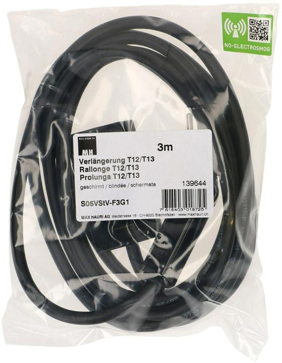 Image du produit Max Hauri Câble d'extension 3 m T13-T12 (3 m, Type 13)