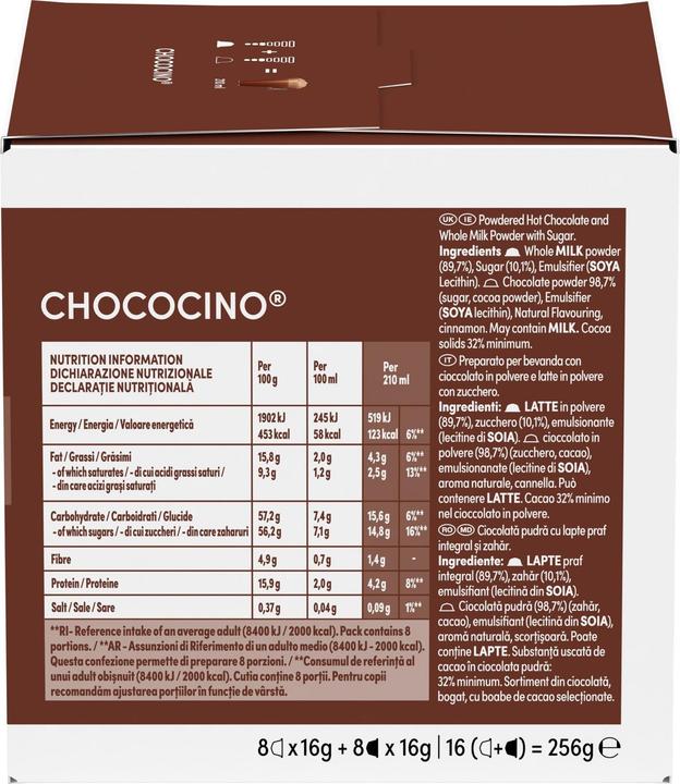 Immagine prodotto Nescafé Dolce Gusto Chococino (8 x Porta.)