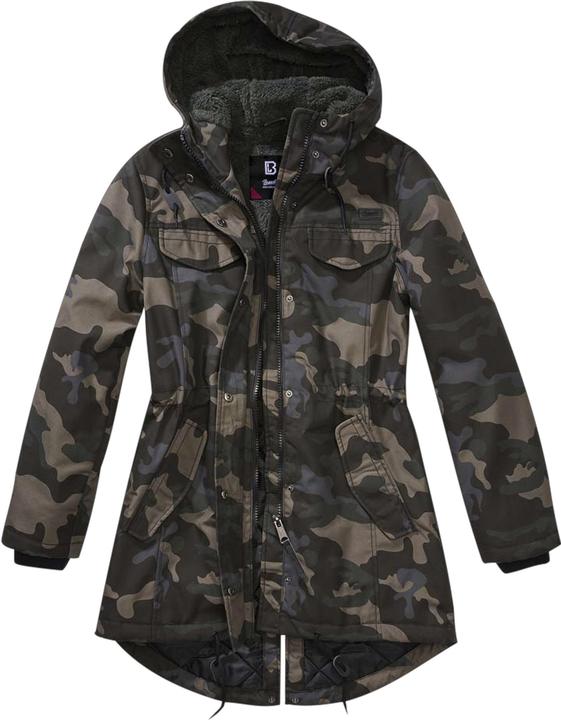 Produktbild Brandit Damen Marsh Lake Parka Grösse XXL Farbe Dunkles Tarnmuster (XXL)