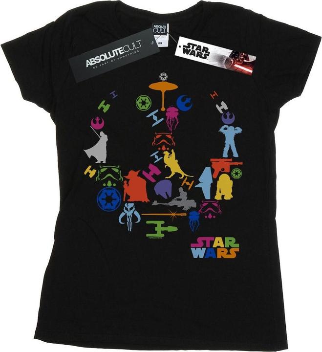 Produktbild Star Wars Silhouette Collage TShirt (XXL)