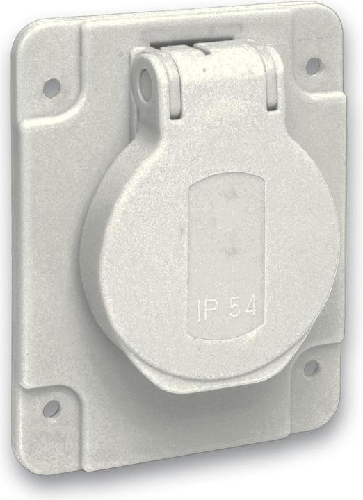 Produktbild Schneider Electric PKS61G Einbau-Steckdose IP54, IK08 Grau