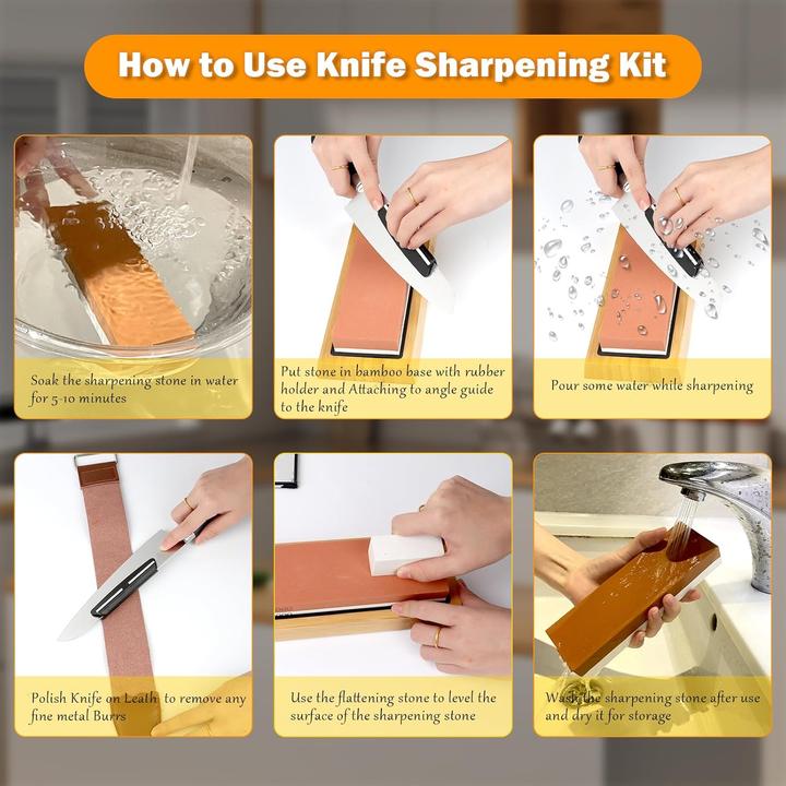 Produktbild Talifoca Schleifstein -Set