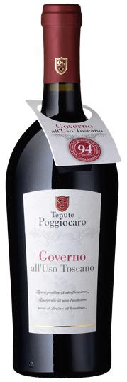 Immagine prodotto Tenute Poggiocaro Governo all'Uso Toscano (6 x 75 cl, 2018)
