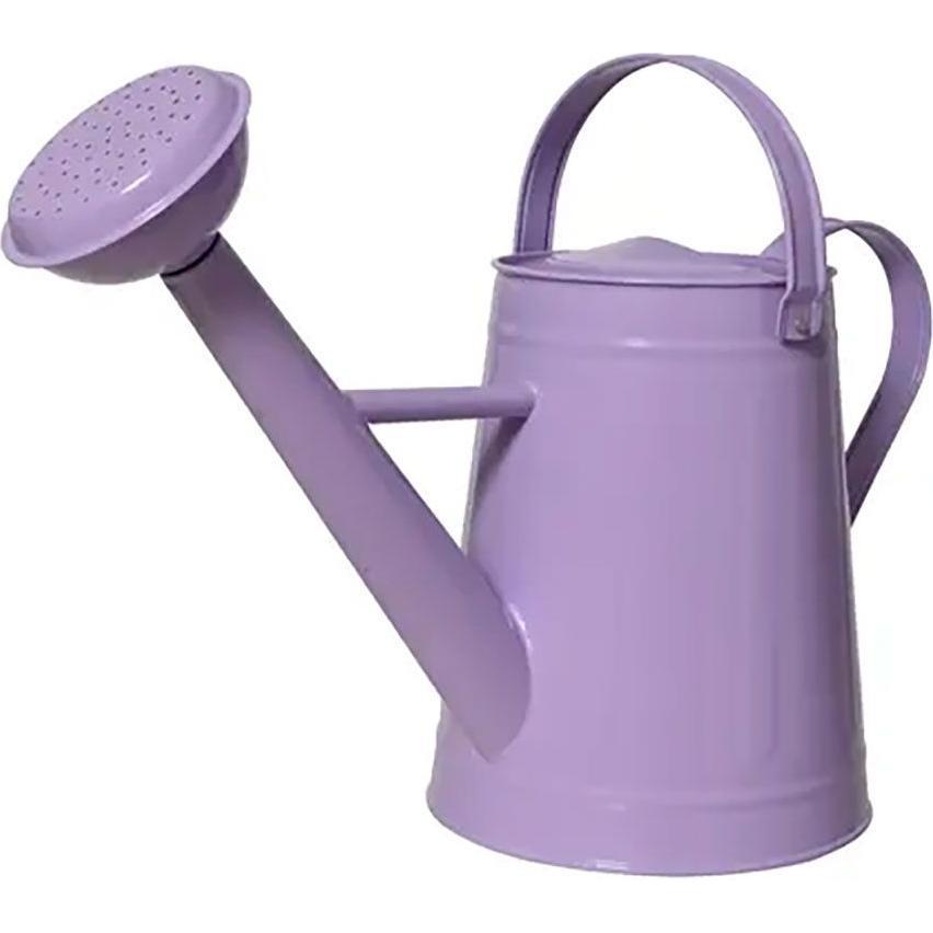 Decoris, Annaffiatoio, Purple zinc watering can, 4.5 l - ø18.5 x 46 x 33 cm (4.50 l)