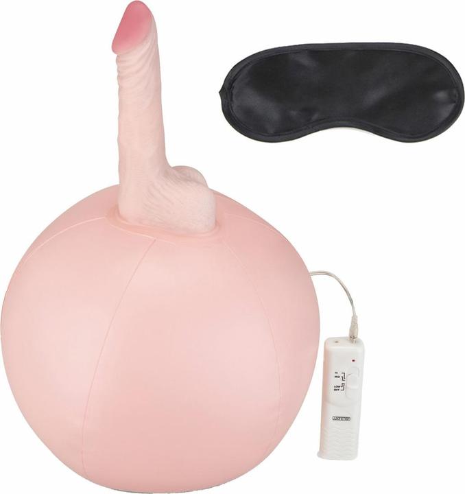 Produktbild Lux Fetish Inflatable Sex Ball + Vibrating Dildo